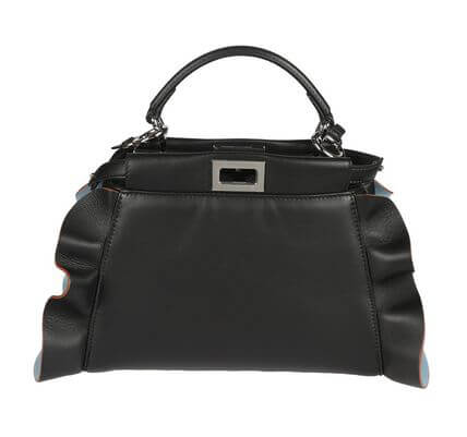 【関税?送料込】フェンディスーパーコピー フェンディ Black Mini Peekaboo Handbag(24349872)